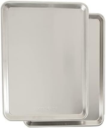 Nordic Ware Naturals Half Sheet - USA Made Aluminum Commercial Quality Sheet Pan