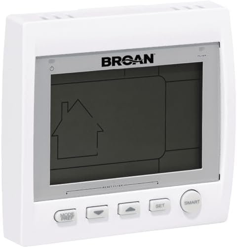 Broan VT8W Wall Control for Broan ERV and HRV Units - White