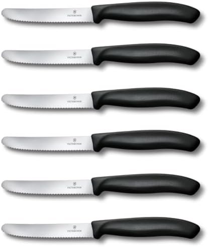 Victorinox Swiss Classic Tomato and Table Knife Set for Everyday Family Dining
