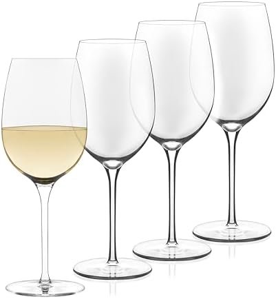 Libbey Signature Kentfield Estate All Purpose Wine Glasses Set of 4, Long Stem