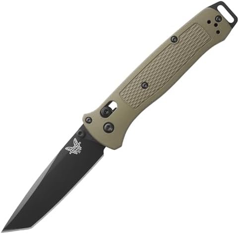 Benchmade - Bailout Tactical EDC Knife, Plain Edge, Tanto Blade