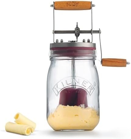 Kilner Vintage Glass Butter Churn; Delicious Homemade Butter in as Little