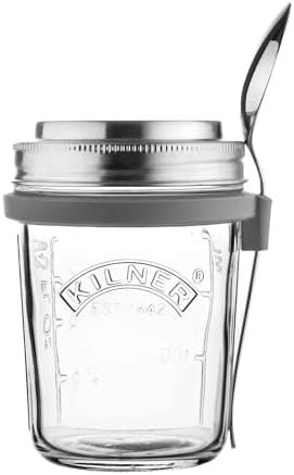 Kilner Parfait & Overnight Oats Breakfast Jar Set