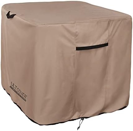 ULTCOVER Waterproof Square Air Conditioner Cover for Outside AC Units Size Upto