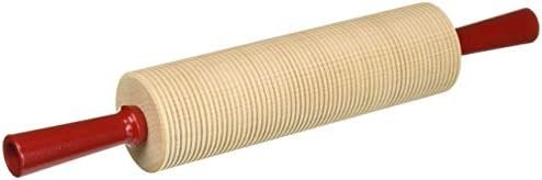 Bethany Housewares Wood Rolling Pin Corrugated Bulk
