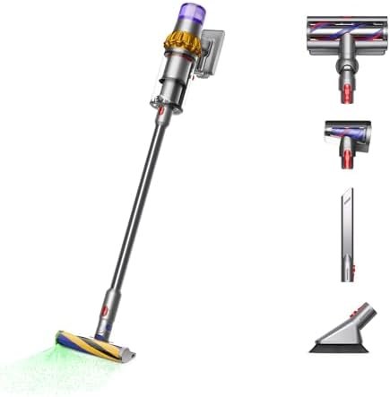 Dyson V15 Detect Plus Cordless Vacuum, Illumination Reveals dust, 240AW, 3 Power