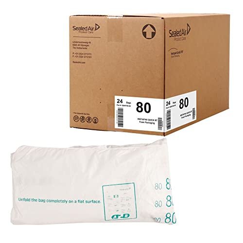 Sealed Air Instapak Quick RT, #80 Bag for 18"x12"x12" Box, Easy to Use, The