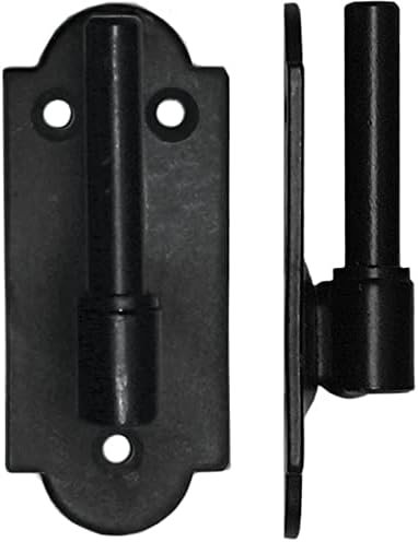 80018000 Pintel on Plate: 1/2" Offset (Per Pair) Shutter Hardware Pintel on