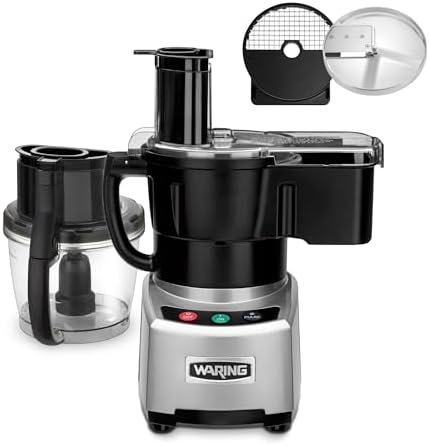 Waring Commercial 4-Qt. Combination Bowl Cutter Mixer and Continuous-Feed