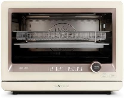 VAL CUCINA 7-in-1 Steam Convection Oven Countertop with Air Fry, Bake, Sous