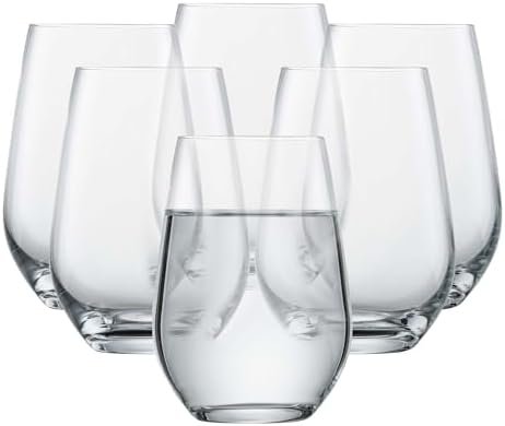 SCHOTT ZWIESEL Forté Universal Tumbler (Set of 6), Versatile Drinking Glasses
