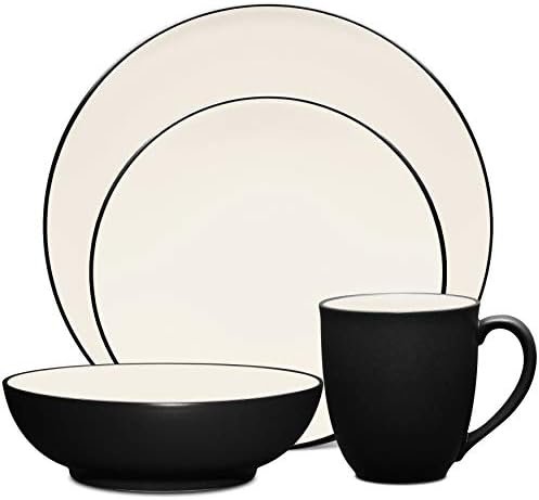 Noritake Colorwave Graphite 4-Piece Coupe Place Setting