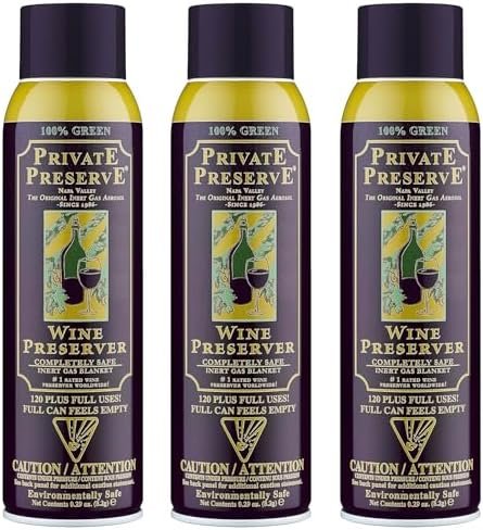 Wine Preservation System | 100% Green Gas Based | Suitable For All Wine, Port