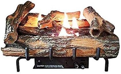 EverWarm Hearth & Home Low Country Timber 18'' Vent-Free Log Set with Millivolt